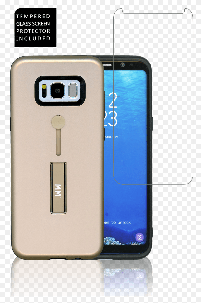 819x1265 Samsung Galaxy S8 Mm Opal Slim Kickstand Rose Gold, Mobile Phone, Phone, Electronics HD PNG Download