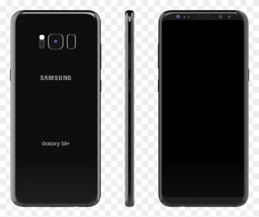 1187x977 Descargar Png Samsung Galaxy S8 Plus Skin Negro Samsung, Teléfono Móvil, Teléfono, Electrónica Hd Png