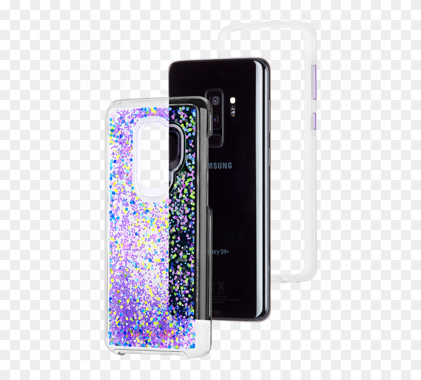 700x700 Samsung Galaxy S9 Purple Glow Waterfall Взрыв, Телефон, Электроника, Мобильный Телефон Png Скачать