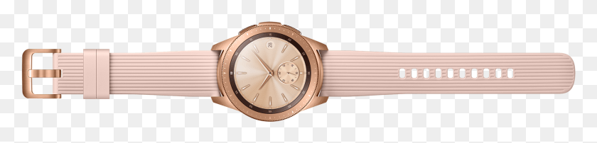 1900x346 Samsung Galaxy Watch Won39t Need To Be Charged Everyday Galaxy Watch 42mm Bt Rose Gold, Wristwatch HD PNG Download
