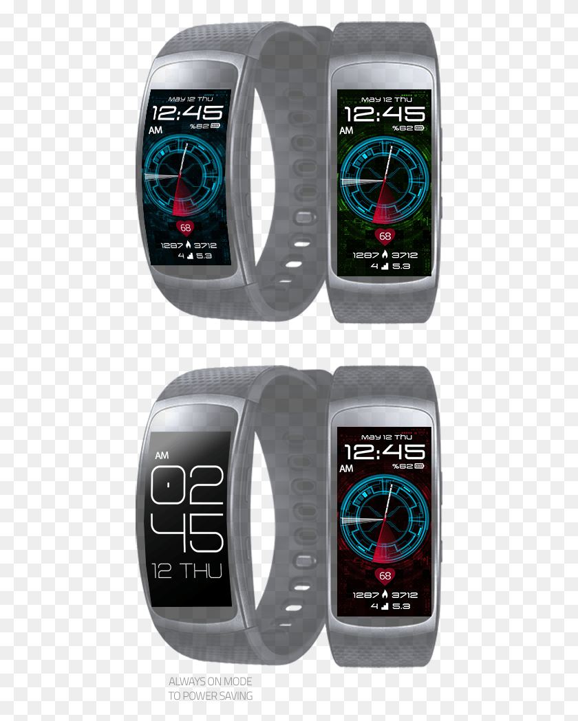 447x989 Descargar Png Samsung Gear Fit 2 Esferas De Reloj Samsung Gear Fit 2 Esferas De Reloj, Reloj De Pulsera, Teléfono Hd Png