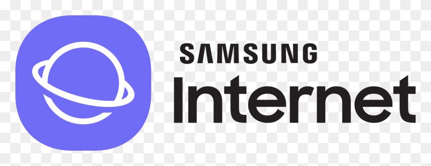 1468x500 Samsung Internet Logo, Text, Face, Word HD PNG Download