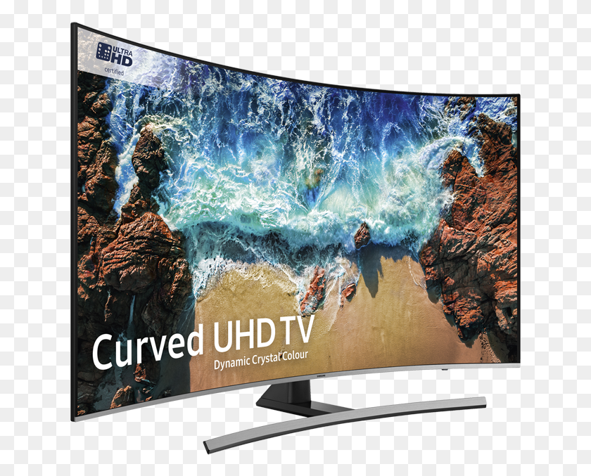 641x617 Descargar Png Televisor Samsung Led Tv Samsung Curvo De 65 Pulgadas, Monitor, Pantalla, Electrónica Hd Png