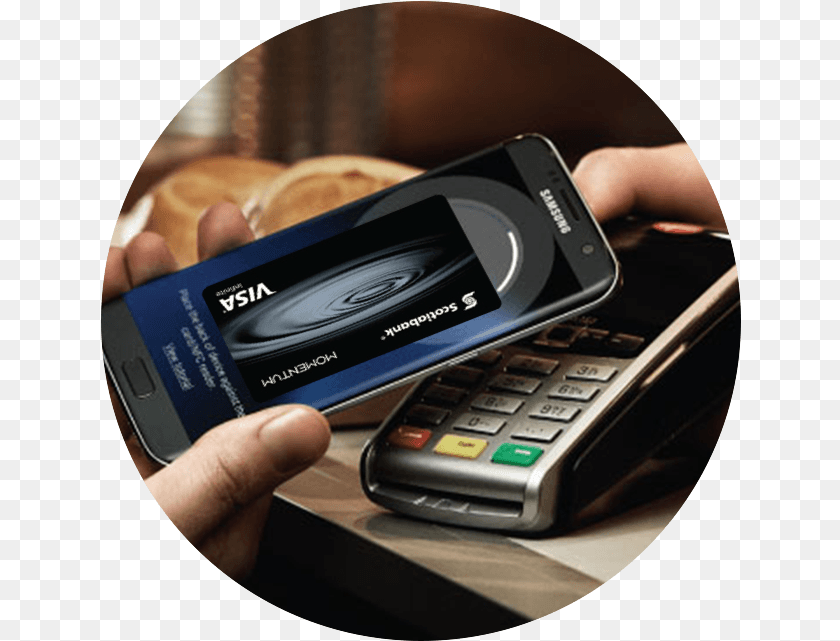 641x641 Samsung Pay Portable, Electronics, Mobile Phone, Phone, Texting Clipart PNG