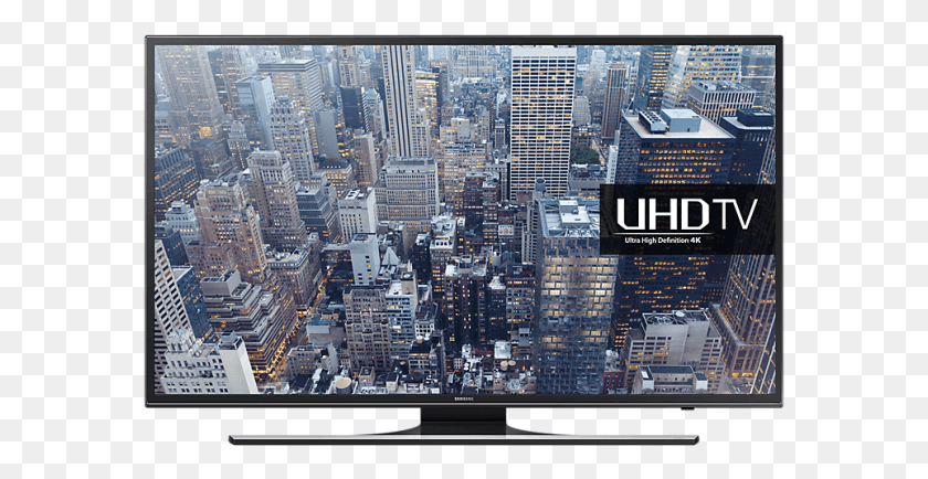 581x374 Samsung Ue65ju6400 Smart 4k Ultra 65 Inch Led Tv Samsung, Urban, City, Building HD PNG Download