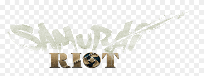 1676x543 Samurai Riot Logo Calligraphy, Text, Alphabet, Symbol HD PNG Download