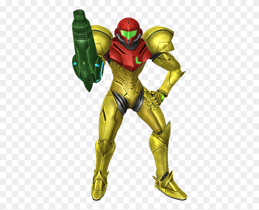 375x622 Samus Aran With A Blend Of Aesthetic Influences Illustration, Robot, Toy, Person HD PNG Download