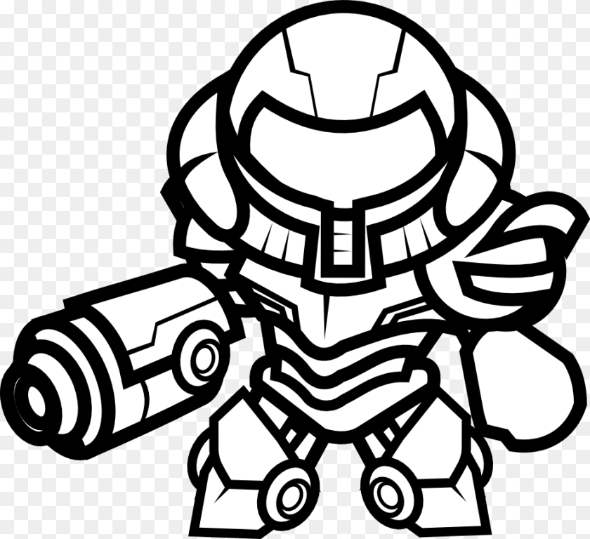 Samus Clipart, Device, Tool, Plant, Lawn Mower Sticker PNG