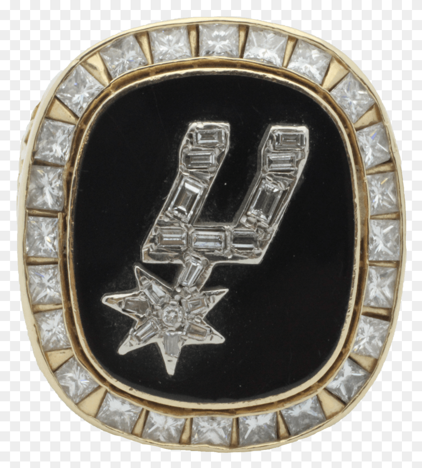 1743x1952 San Antonio Spurs Championship Ring Emblem HD PNG Download