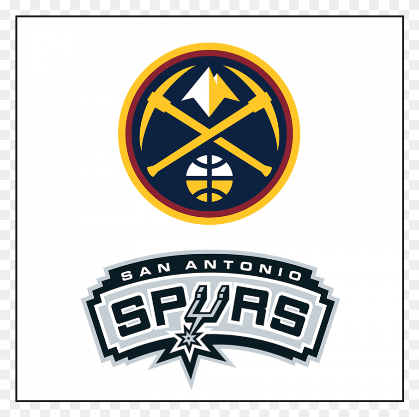 845x840 San Antonio Spurs Vs Boston Celtics, Logo, Symbol, Trademark HD PNG Download
