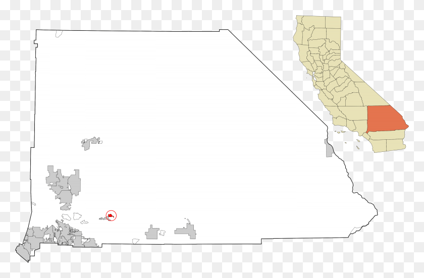 2860x1803 San Bernardino County California Incorporated Y No Incorporated San Bernardino County Ca, Parcela, Diagrama, Texto Hd Png