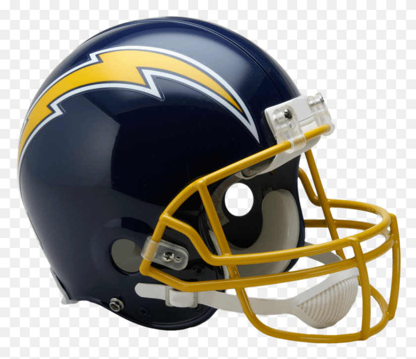 829x706 San Diego Chargers Vsr4 Authentic Throwback Helmet Peanut Football Helmet, Clothing, Apparel, American Football HD PNG Download