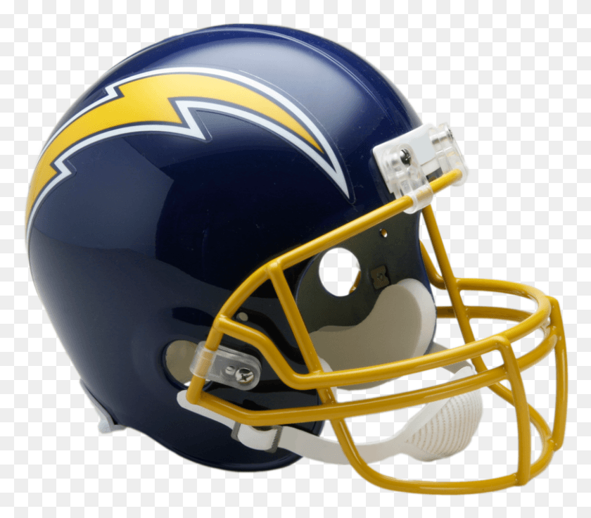 810x702 Сан-Диего Chargers Vsr4 Replica Throwback Helmet Kansas City Throwback Helmet, Одежда, Одежда, Футбольный Шлем Png Скачать