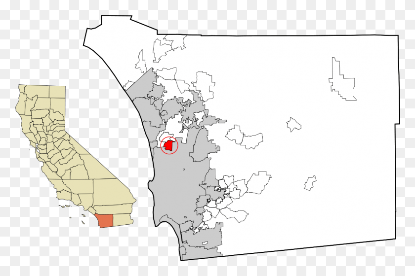 1147x736 San Diego County California Map, Diagram, Plot, Atlas HD PNG Download