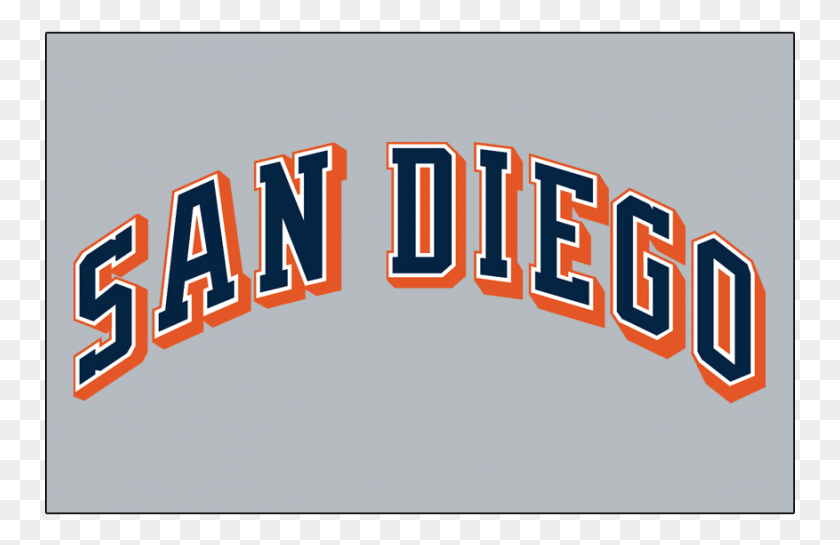 751x485 San Diego Padres Logos Iron On Stickers And Peel Off San Diego, Text, Word, Alphabet HD PNG Download
