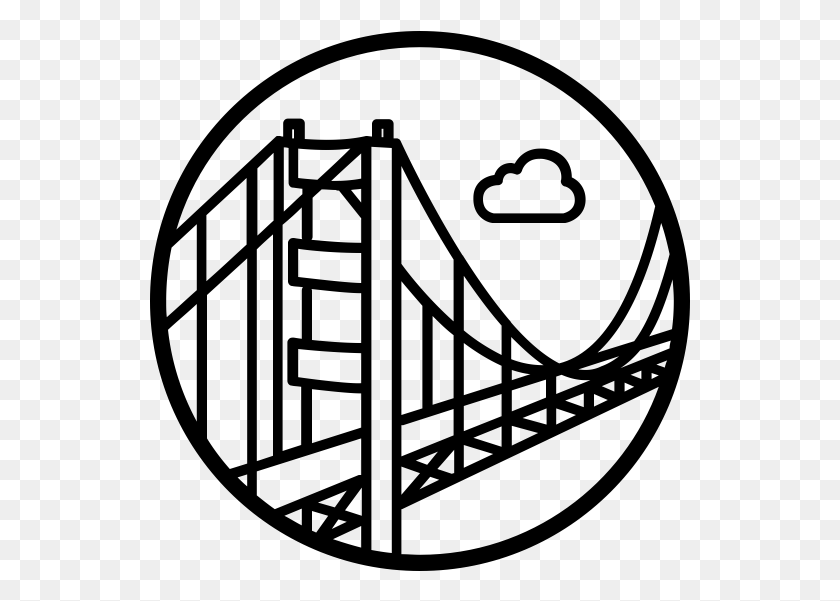 541x541 Значок Моста В Сан-Франциско, Серый, Мир Варкрафта Png Скачать