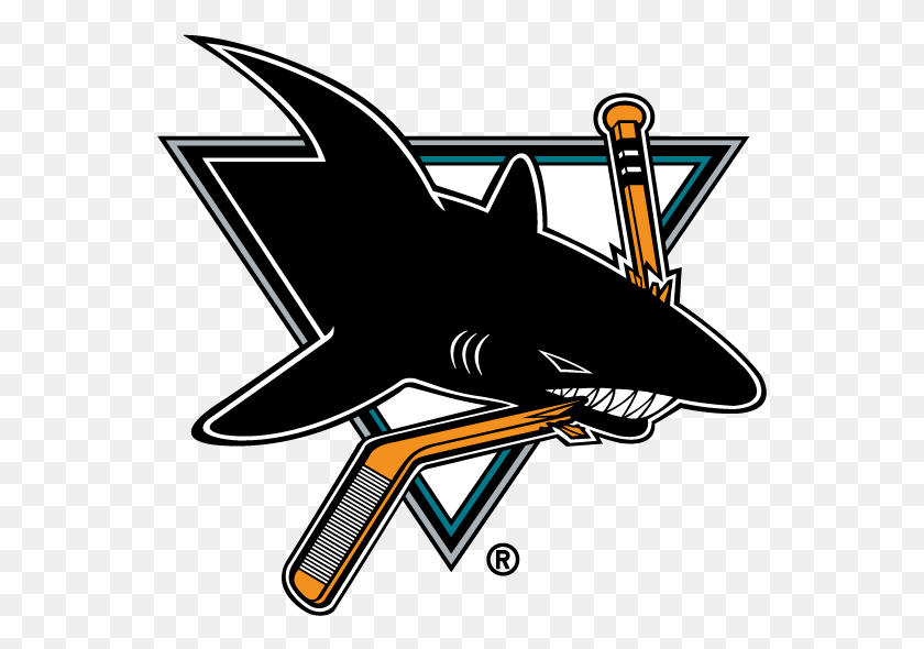 555x530 San Jose Sharks Logo, Bow, Symbol, Animal HD PNG Download