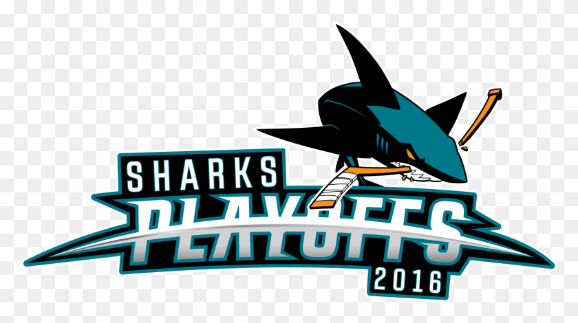 1400x736 San Jose Sharks Playoffs Logo, Animal, Símbolo, Sea Life Hd Png