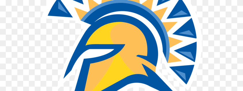 555x315 San Jose State Football Vs San Jose State Basketball Logo, Emblem, Symbol Sticker PNG