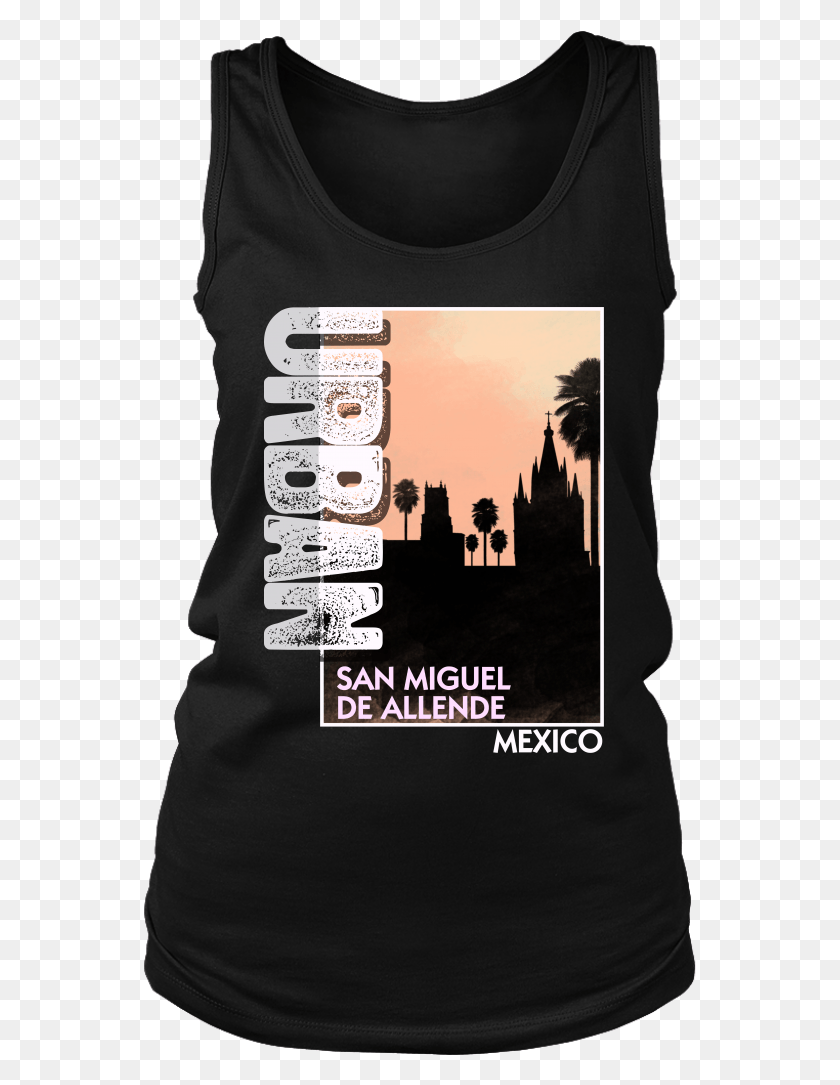 553x1025 San Miguel Mexico Map Origin Local Urban Home Skyline T Shirt, Text, Sleeve, Clothing HD PNG Download