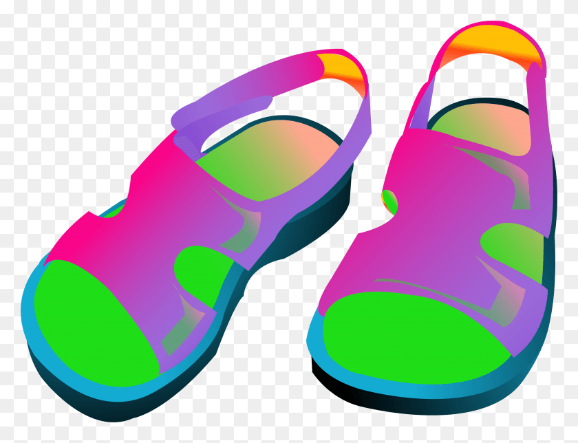 3619x2711 Sandals Sandals Clipart, Clothing, Apparel, Footwear HD PNG Download