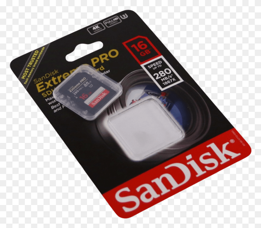 917x793 Sandisk Sd Card On Package Sandisk Extreme Pro Sdhc 32gb 300mb S Uhs Ii, Text, Electronics, Credit Card HD PNG Download