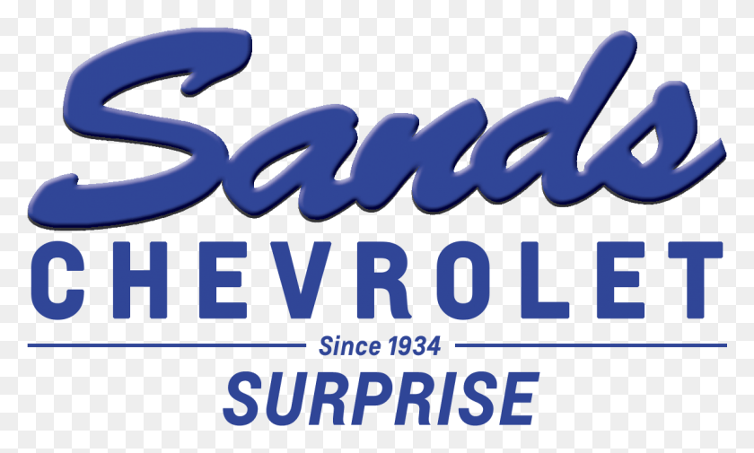 1153x658 Sands Chevrolet Surprise Logo, Word, Text, Label HD PNG Download