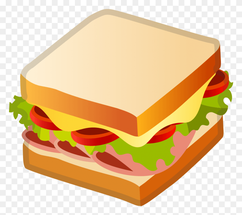 973x858 Sandwich Emoji, Box, Food, Brie HD PNG Download