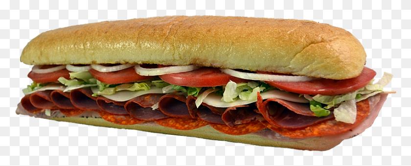 849x306 Sandwich Larry39s Giant Subs, Burger, Food, Lunch HD PNG Download