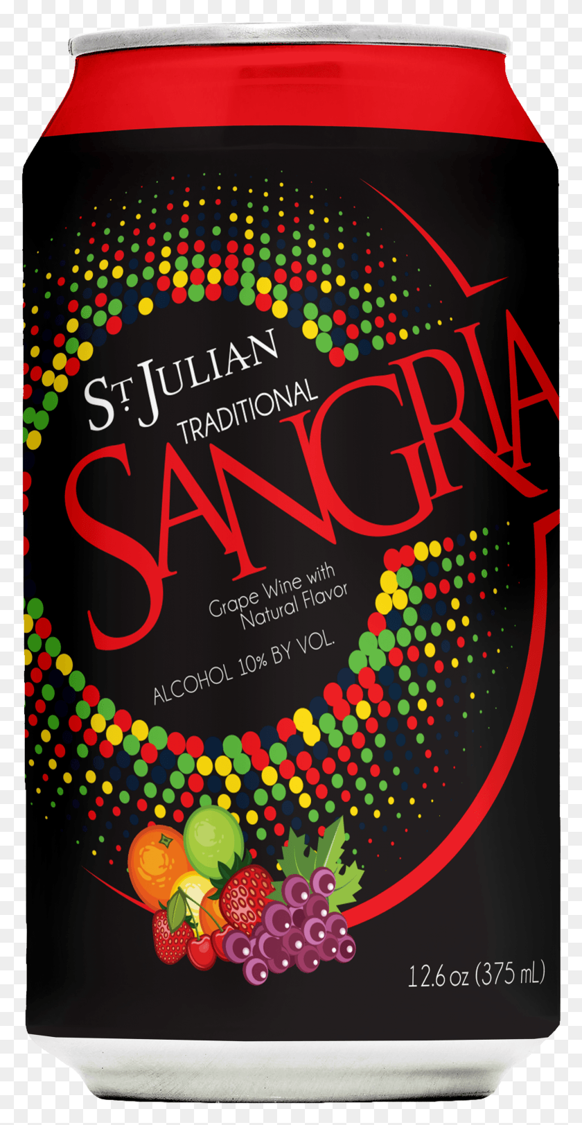 1720x3447 Sangria Can Image Soft Drink, Poster, Advertisement, Flyer HD PNG Download