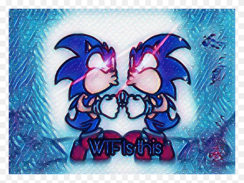 1024x747 Sanic Image Illustration, Label, Text, Sticker HD PNG Download