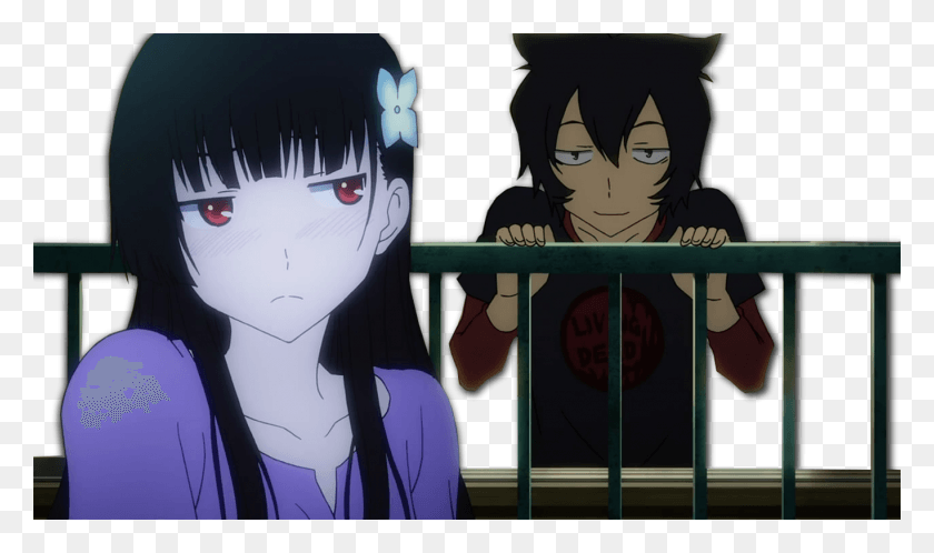 1366x768 Sankarea Wallpapers Rea Sanka And Chihiro Furuya, Comics, Book, Manga HD PNG Download