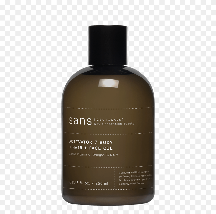 368x774 Sans 250ml Activator7 Web Sans Ceuticals, Bottle, Cosmetics, Shampoo HD PNG Download