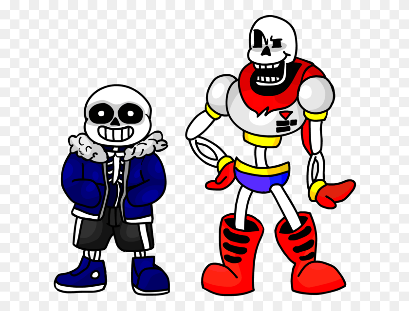 624x580 Sans And Papyrus Rigs Updated By Needlefoxx Cartoon, Person, Human, Astronaut HD PNG Download