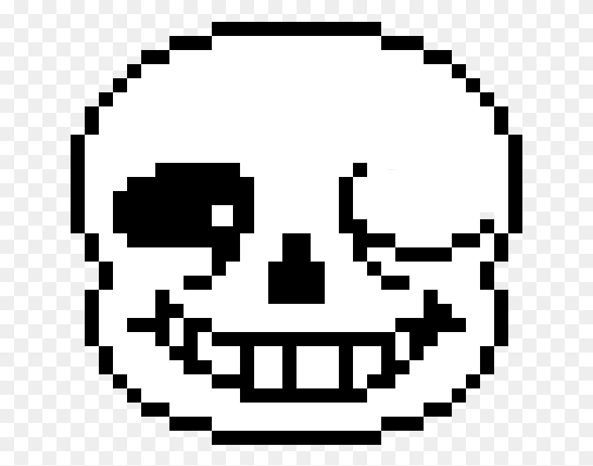 641x601 Sans Head Sans Face Pixel Art, Первая Помощь, Коврик, Pac Man Hd Png Скачать