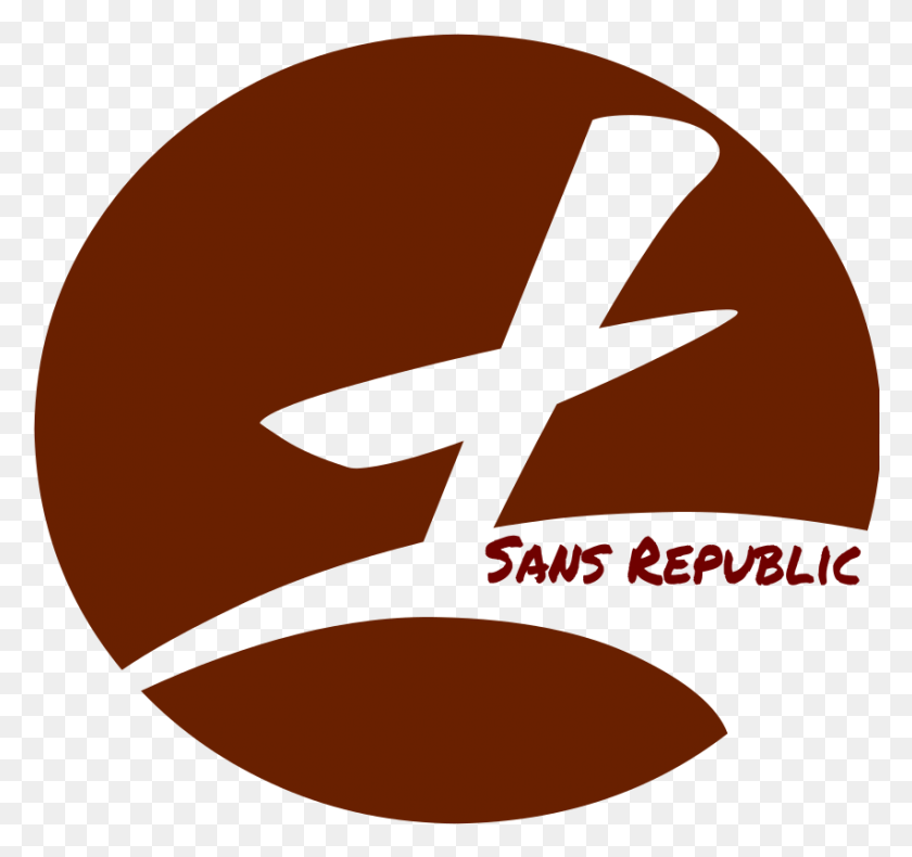 852x798 Игровой Круг Sans Republic, Символ, Лампа, Логотип Hd Png Скачать