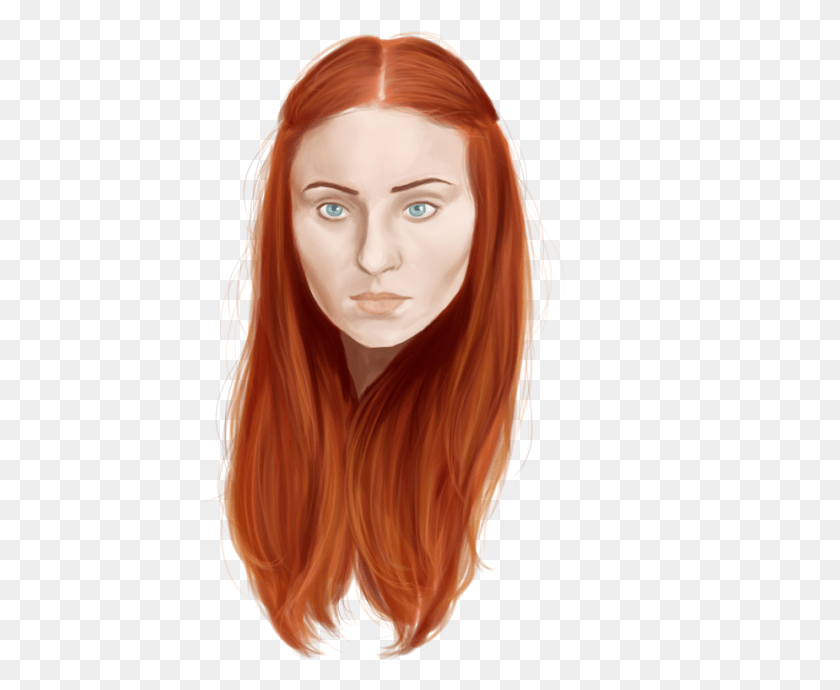 447x630 Sansa Stark Geekeater Red Hair, Head, Person, Human HD PNG Download