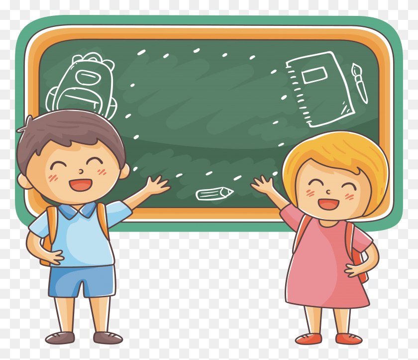 3644x3098 Sanskar A Play School Welcome Student Cartoon, Person, Human, Teacher HD PNG Download