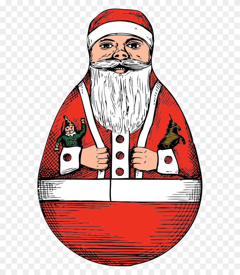 578x900 Santa, Person, Human, Clothing HD PNG Download