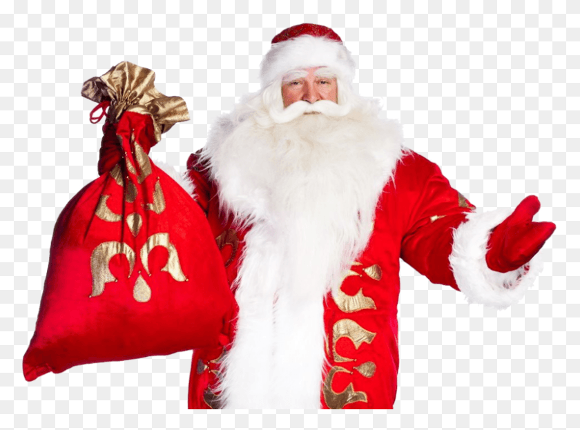 800x578 Санта-Клаус, Одежда, Одежда, Человек Hd Png Скачать
