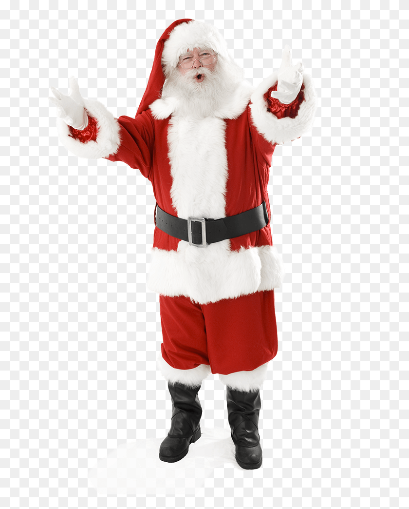 683x984 Santa Claus, Costume, Mascot, Person HD PNG Download