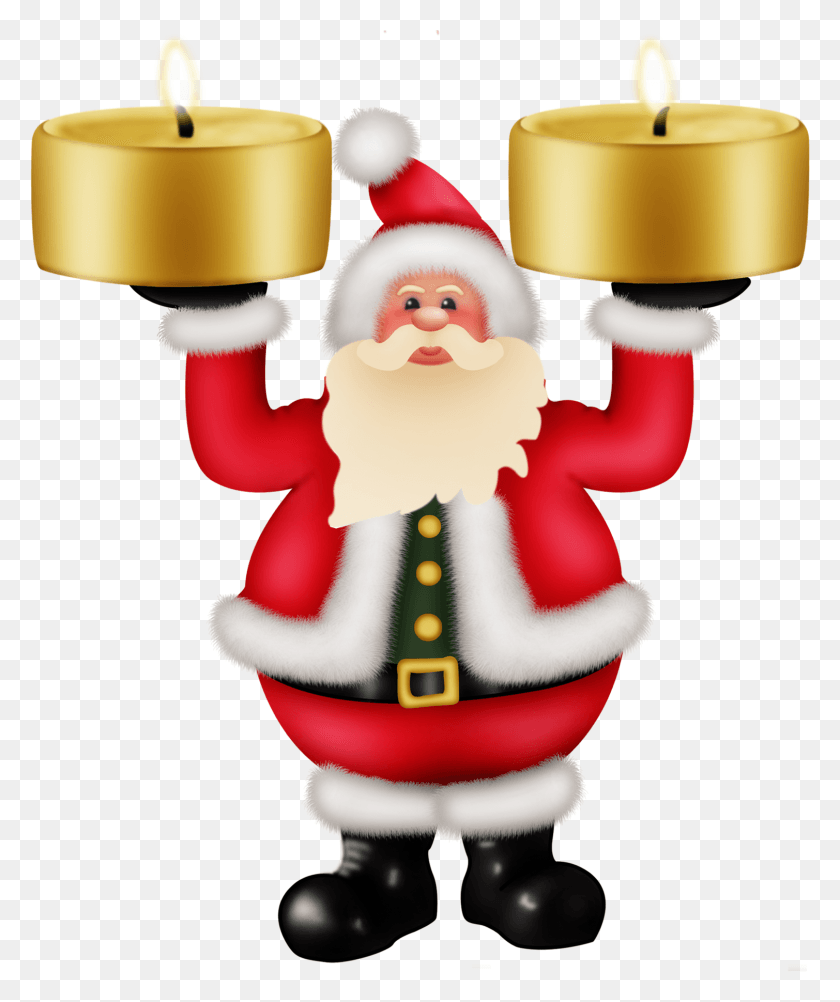 1509x1823 Санта-Клаус Изображение Рождество Санта-Свеча Прозрачный, Эльф, Снеговик, Зима Hd Png Скачать