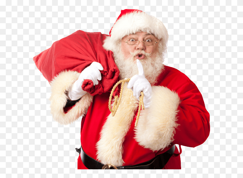 614x555 Санта-Клаус Молчание Настоящий Санта-Клаус, Лицо, Человек, Человек Hd Png Скачать