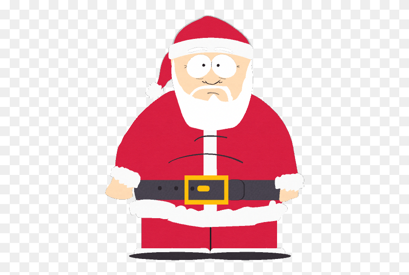 410x506 Santa Claus South Park, Person, Human, Chef HD PNG Download