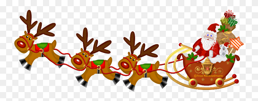 750x269 Santa Claus Transparent Santa Claus Transparent, Insect, Invertebrate, Animal HD PNG Download