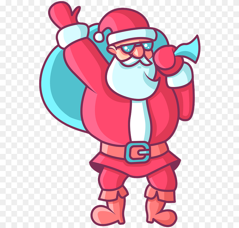 573x800 Santa Claus Vector, Elf, Baby, Person, Cartoon Clipart PNG