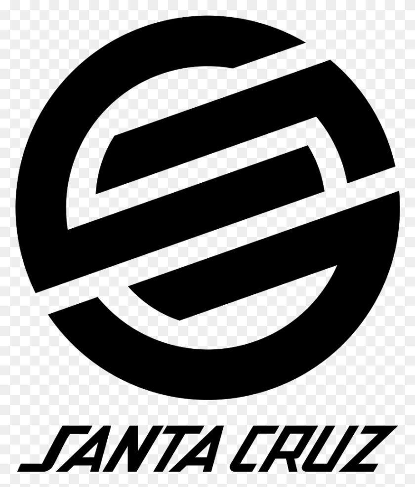 821x975 Santa Cruz Logo Vector Logo De Santa Cruz, Gray, World Of Warcraft HD PNG Download