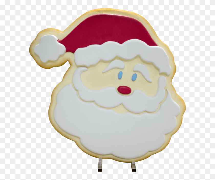 615x644 Santa Face Cartoon, Birthday Cake, Cake, Dessert HD PNG Download