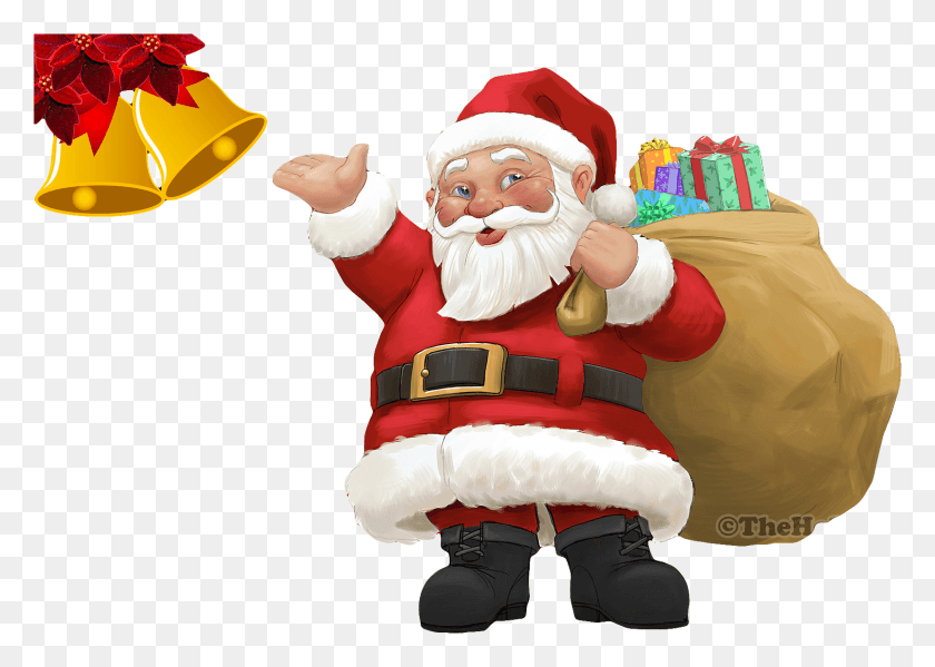 1648x1140 Santa Image Cartoon Of Christmas, Person, Human, Clothing HD PNG Download