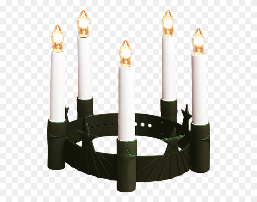 539x601 Santa Lucia Krone, Candle, Flame, Fire HD PNG Download